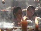Ah, a warm bath + 2 beautiful women = ... figure it out on your own
